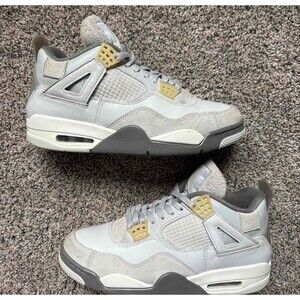 Nike Air Jordan 4 Retro Craft Photon Vanilla Size 9 Men's